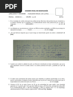 Examen Final de Edafología