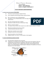 7th, Biology, Lesson-3, Kingdom Classification II