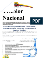 Invitacion para Entrega de Bandera