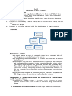 BBA 1st Sem Micro Economics Notes