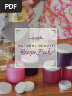 Natural Beauty Recipe Book School of Natural Skincare