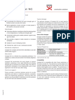 Fosroc Conplast NC: Chloride Free Accelerating Admixture