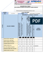 Lista de Cotejo 4D