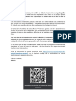 Carta No1 para Invitar A La Asamblea