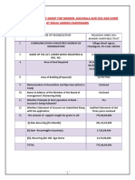 Project Proposal For Mandir, Gaushala