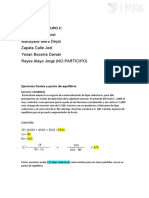 Tarea de Costos y Punto de Equilibrio - Grupo 2