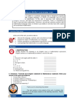 Learning Outcomes: I. Identification