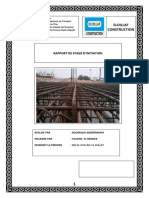 Rapport de Stage D'initiation (Chantier)