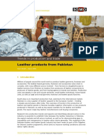 Leather Products From Pakistan: Trends in Production and Trade