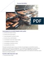 Recetas Rub-BBQ - Smoke Kit BBQ