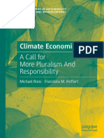 2021 - ROOS - HOFFART - Climate Economics - A Call For More Pluralism