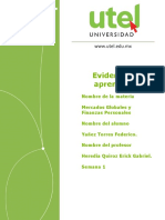 Mercados Globales y Finanzas Personales - Semana 1 - P