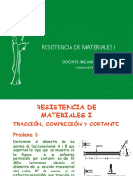 Problemas Varios - Fuerzas Axiales y Cortante