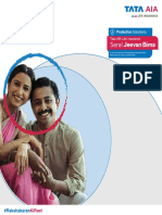 Saral Jeevan Bima: A Non-Linked Non-Participating Individual Pure Risk Premium Life Insurance Plan