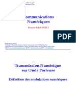 Cours de Transmissions Numériques Du S2