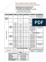 Calendario Escolar 2021