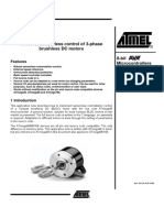 AVR444: Sensorless Control of 3-Phase Brushless DC Motors 8-Bit Microcontrollers Application Note