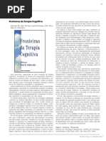 Fronteiras Da Terapia Cognitiva