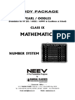 Mathematics: Study Package Pearl / Oodles Class Ix