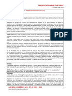 Transportation Law Case Digest: GR No. 162267 - (July 4 2008) Tickler: Doctrine/S