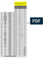 Parts List of Engine Assy of BD-65 (DZ-00535)