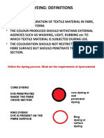 Dyeing Overview