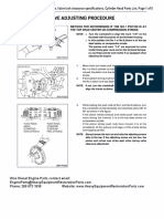 Hino K13C Valve Adjusting