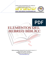 Elementos Del Hebreo Biblico