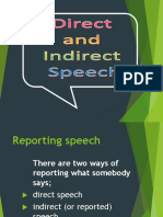 Direct - and - Indirect Speech