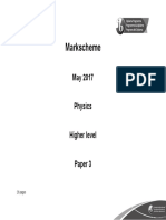 May2017 Physics Paper 3 TZ2 HL Markscheme