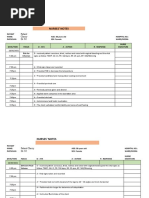 Nurses' Notes: Patient Cherry Dr. M