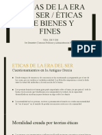 Ética de Bienes y Fines