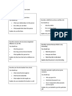 IELTS Speaking Topics Part 2 Cue Cards