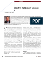 Chronic Obstructive Pulmonary Disease: An Overview: John F. Devine, DO, FACP