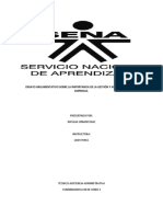 Ensayo Argumentativo Sobre La Importancia de La Gestión y Administración de Empresas