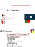 SAP Overview: ACC Limited