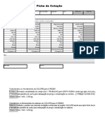 Modelo - Cotação de Preços