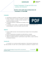 Clase 3 - La Evaluación Como Parte de Las Situaciones de Enseñanza - Rol Del EOE - Documentos de Google