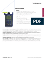 Test & Inspection: OPM5 Optical Power Meter