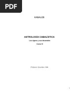 1996 Astrología Cabalística - Curso 03, Los Signos y Sus Decanatos - Llop