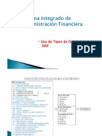 Tipos de Operaciones Siaf