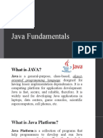 Java Fundamentals