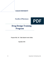 Drug Design Training Program: Elrazi University