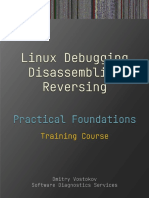 Linux Debuggind, Disassembly and Reversing