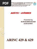 Ae8751 - Avionics: Presented by M.Mohammedkasim Ap/Ece/Niet