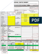 Instructions To Fill-Out The PDS