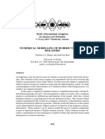 Numerical Modelling of Rubber Vibration Isolators: Baqus