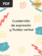 Actividades Expresión y Fluidez Verbal