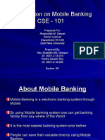 Presentation of Mobile Banking