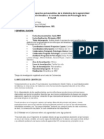 Análisis Desde La Perspectiva Psicoanalítica de La Dialéctica de La Agresividad en Los Niños Que Son Llevados A La Consulta Externa de Psicología de La F